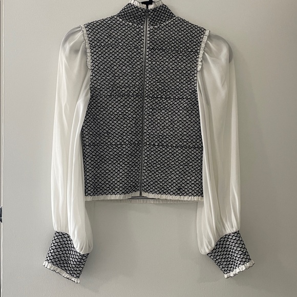 Alice + Olivia Smocked Top - Picture 2 of 3